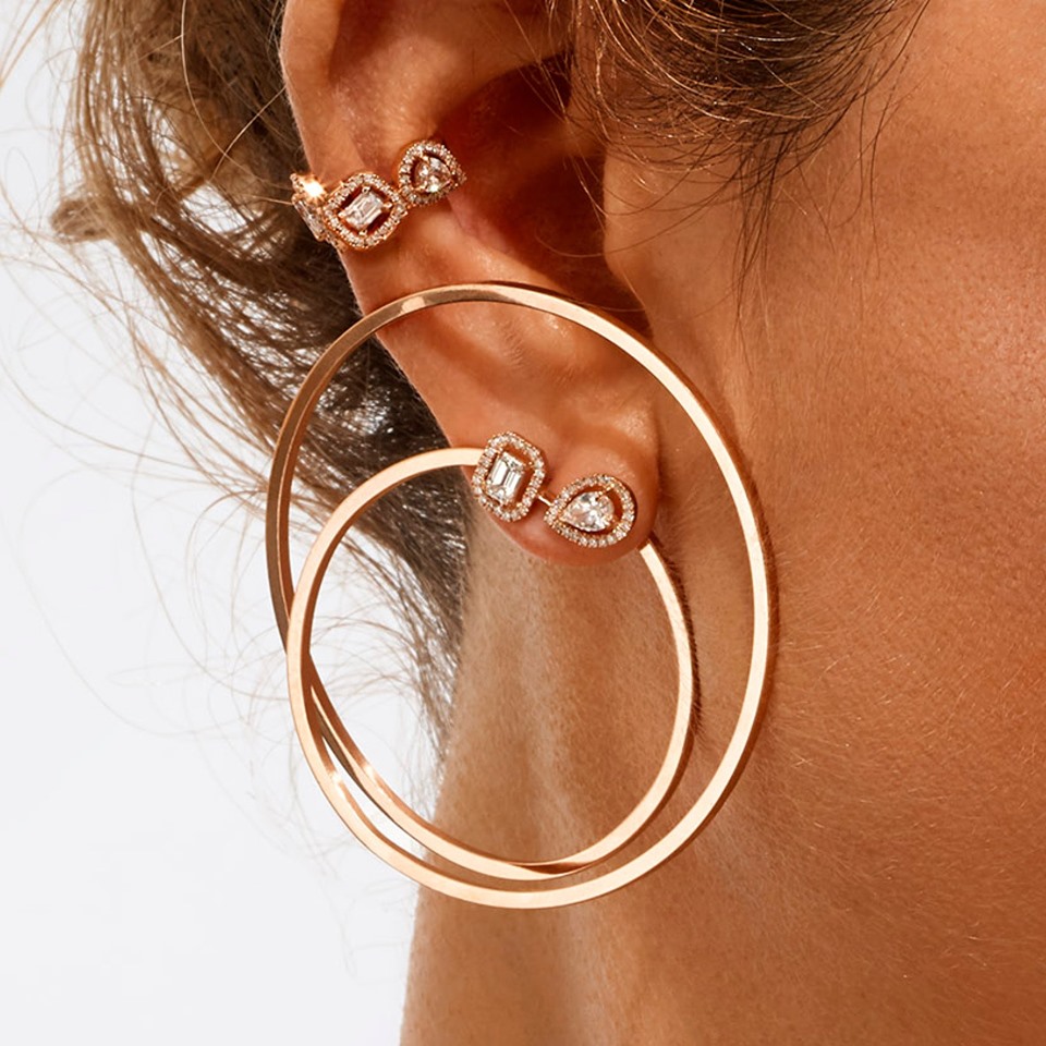 Earrings in Palm Desert on El Paseo by Messika