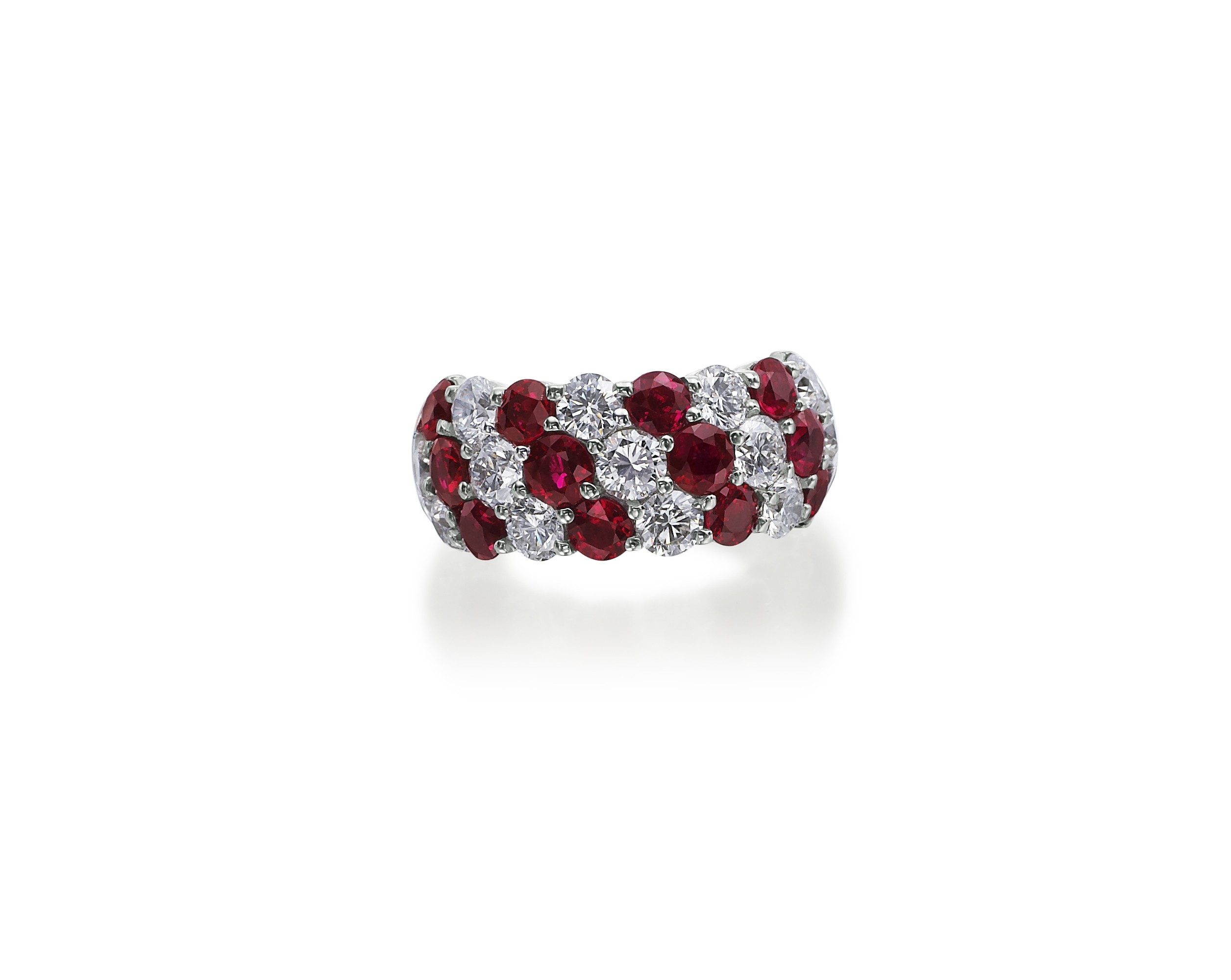 Ruby and diamond ring in Palm Desert on El Paseo